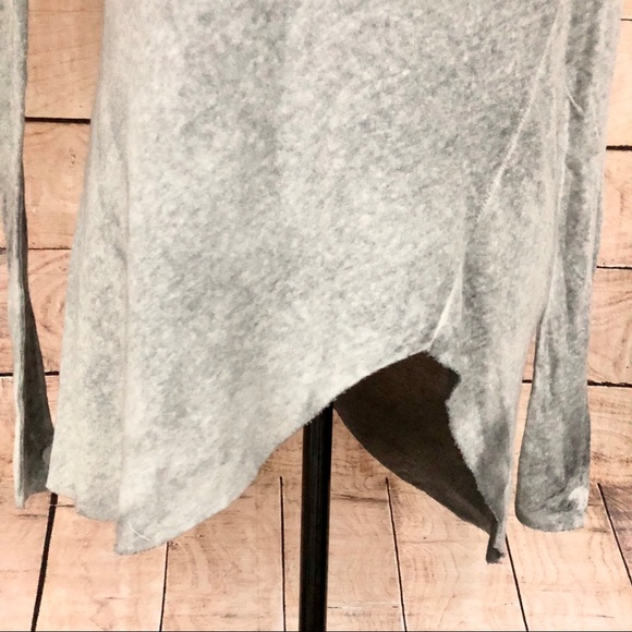 Free People We The Free Long Beach Grey Top XS - Picture 11 of 12